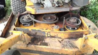 Blade Spindle Replacement on Wright Stander-11of13
