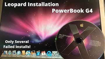 PowerBook G4 Episode 1 - Installing Leopard (again)!