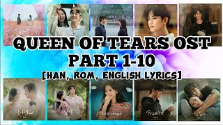 [FULL PLAYLIST] QUEEN OF TEARS OST PART 110 with Han, Rom, Eng lyrics || KDRAMA 2024
