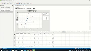 Video Penjelasan Analisis Desain Fractional Factorial Menggunakan Minitab