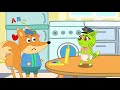 Fox Family Mommy Loves Baby. Don't Feel Jealous - funny stories for kids #1218