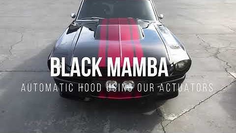 Automatic Hood Using Linear Actuators - A DIY Project