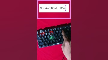 Nut And Boult || Unicode shortcut symbols Code Number #asmr #typing #computer