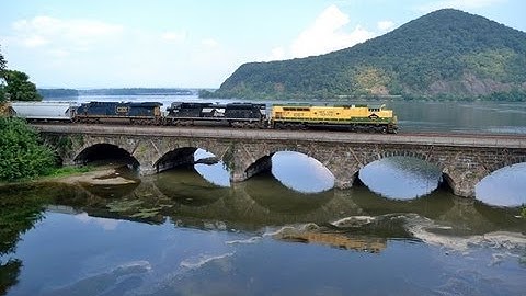 NS 10G with NS 1067 across Shermans Creek