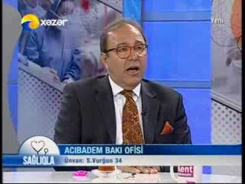 Dr. Mehmet Binnet ve Dr. Tural Ahmad Xezer TV-nin efirinde.