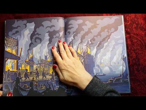ASMR | Whispered Reading 'The Great Fire of London, 1666' - Lovely Illustrated Library Book!