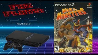 (Gameplay) War of the Monsters (PS2/PlayStation 2) @EWAgamesroom