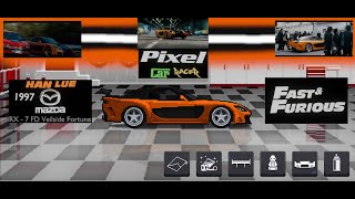 Pixel Car Racer - Fast &  Furious - Han Lue 1997 Mazda RX 7 FD Veilside Fortune