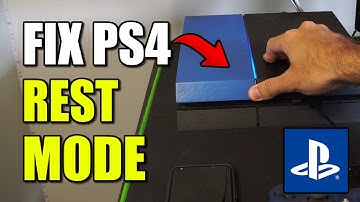 How to Fix PS4 that Keeps Entering REST MODE Randomly