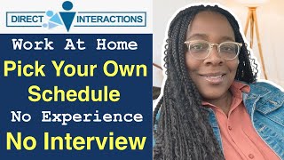 NO EXPERIENCE | PICK YOUR OWN SCHEDULE | WORK FROM HOME PART FULL TIME JOBS  $15 PER HOUR