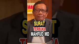 MAHFUD MD'S OPEN LETTER TO THE PRESIDENT#mahfudmd