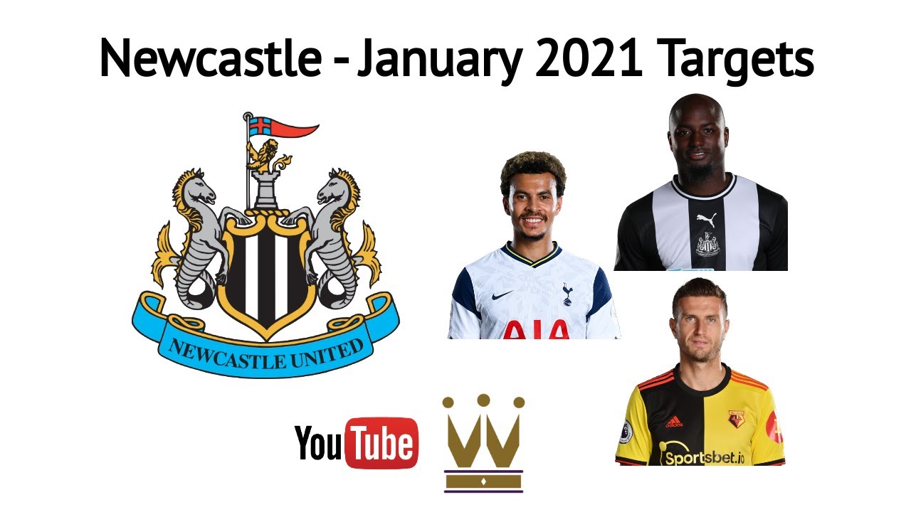 Newcastle United January Transfer Targets 2021 YouTube