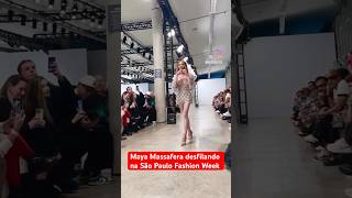 Maya Mafera Desfilando Na São Paulo Fashion Week