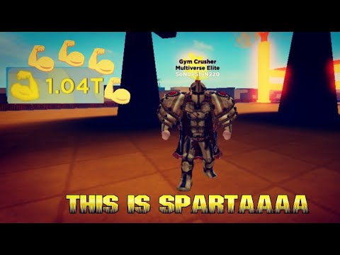 Roblox 💪 Muscle Legends 💪 1 Trillion Strength (Thiss iss Spartaaaa)