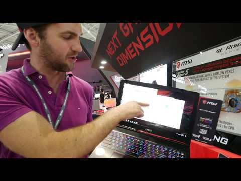 Amazing graphic gaming laptop | MSI GE63VR Notebook Hands On