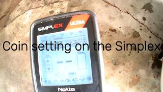 Coin setting on the Simplex Ultra  #simplexultra #patterson