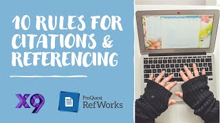 10 Simple Rules for Citation & References | Scientific Writing