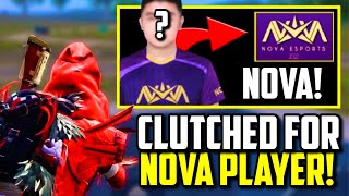 PLAYING WITH NOVA ESPORTS COMPETITIVE PLAYER XIFAN! | PUBG Mobile