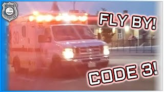 🚑Chicago Fire Department Ambulance 30 Responding CODE 3!