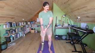 Steel Mace Front Pendulum | Beginner Steel Mace | Strong for Life