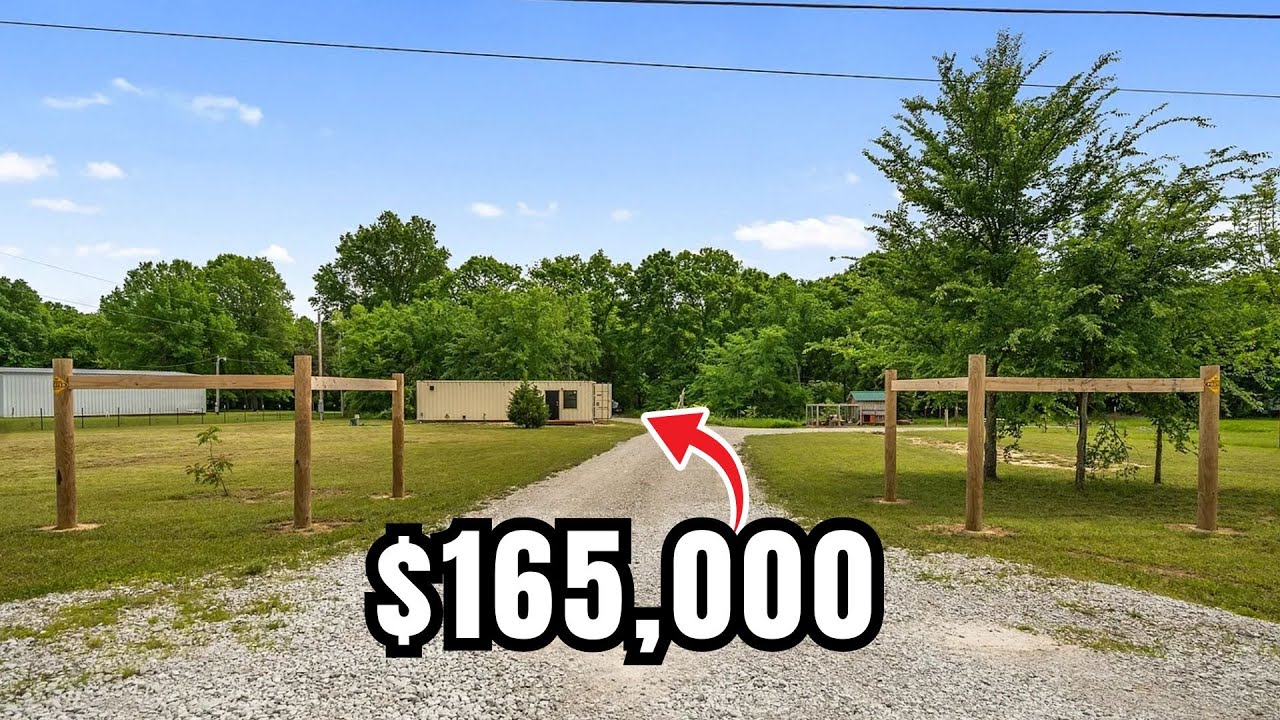 Container Home, 2 Acres and Chicken Coop