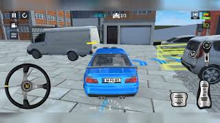 Car Parking 3D Blue BMW screenshot 4