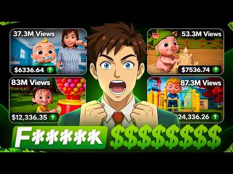 CHATGPT + YOUTUBE = Long Kids Videos | Make Animated Poems & Rhymes With AI | Full Course