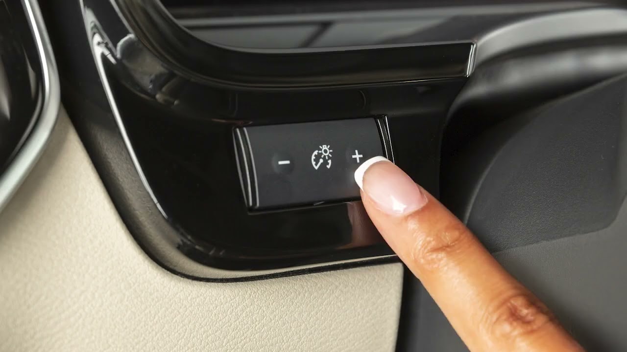 2024 INFINITI QX60 - Instrument Brightness Control