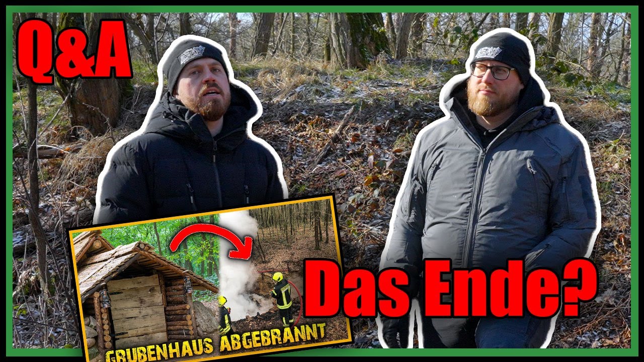 Schmeißen wir alles hin? - Eure Fragen zum abgebrannten Grubenhaus