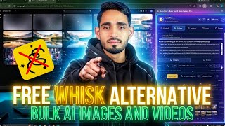 I found a free Whisk AI alternative for bulk AI Iamges and Vidoes