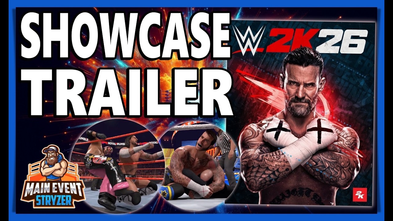 WWE 2K26 CM Punk Showcase Trailer Breakdown! IS THAT 1ST PERSON MODE????