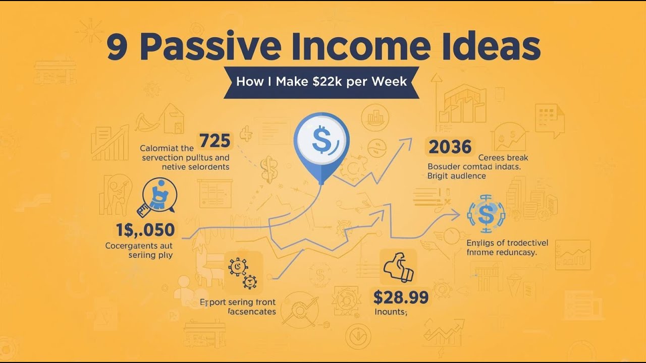 9 Passive Income Ideas   How I Make $27k per Week