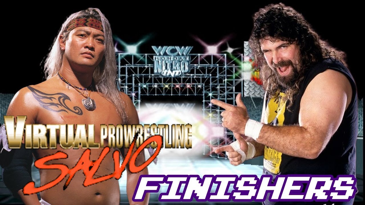 Virtual Pro Wrestling SALVO [ALL FINISHERS]