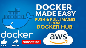 Docker Made Easy on AWS cloud: Push & Pull Images from Docker Hub