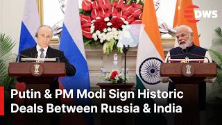 FULL PRESSER: President Putin & PM Modi Sign Grand Historic Deals Between Russia & India | AC1E