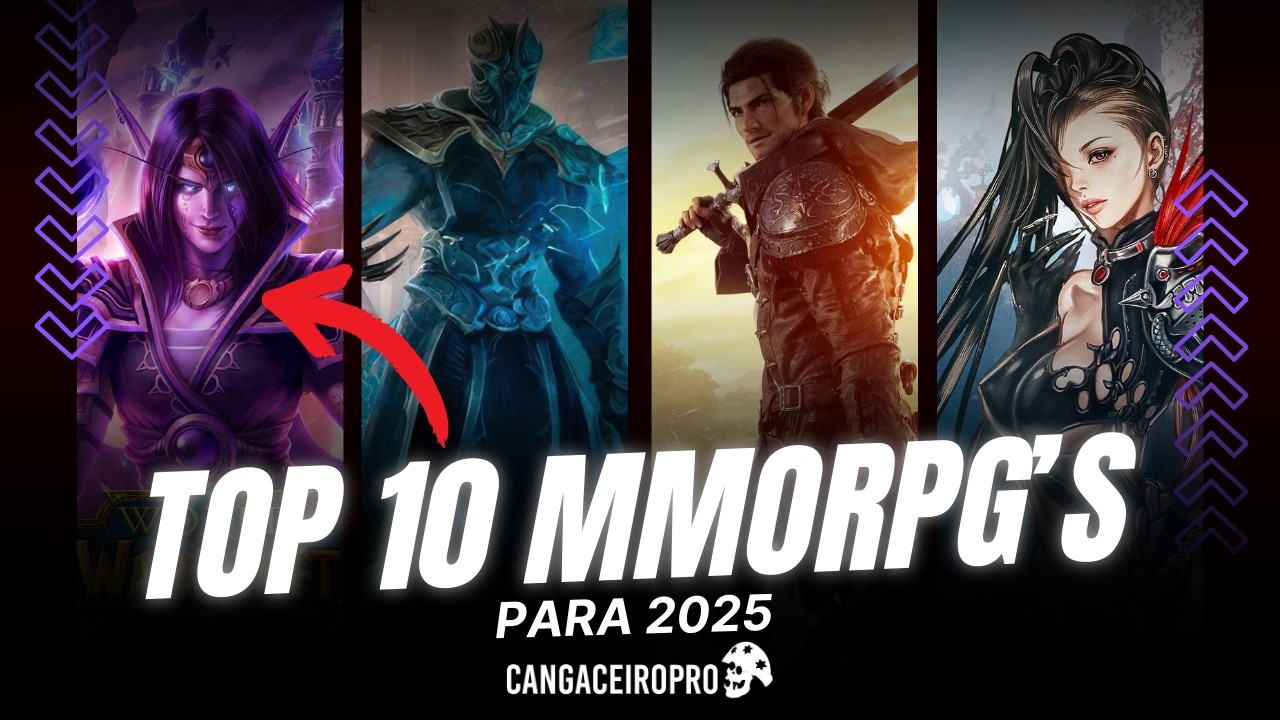 Os Melhores MMORPGs que Você Precisa JOGAR em 2025 - YouTube
