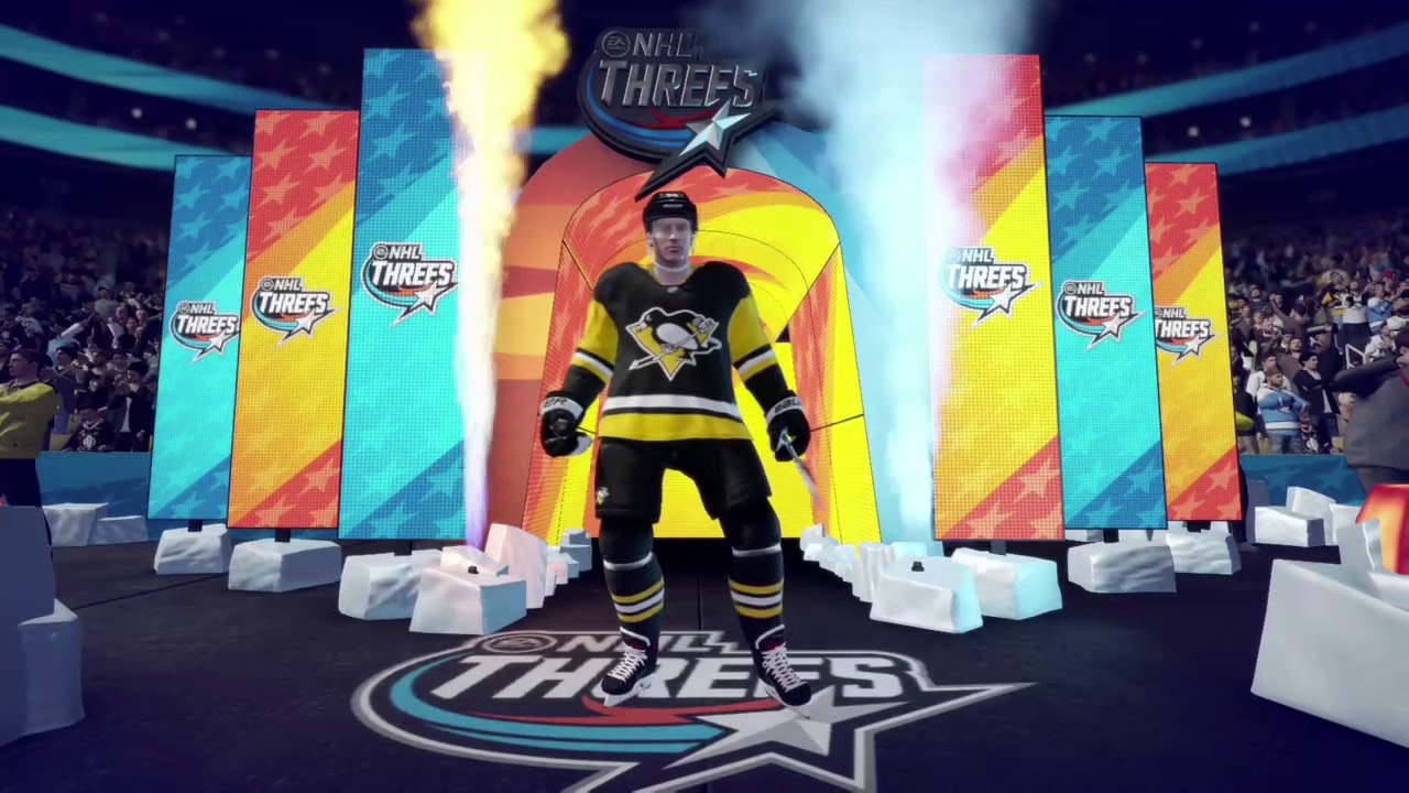 NHL 18 Threes Gameplay: Larry Murphy Hero Gameplay