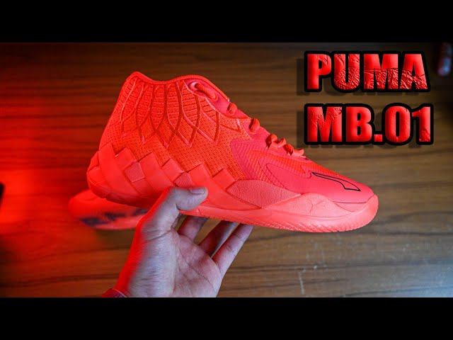 Puma LaMelo Ball MB.01 Low ラメロボール PUMA x LAMELO BALL MB.01 Rare Reserve Stripes Big Kids
