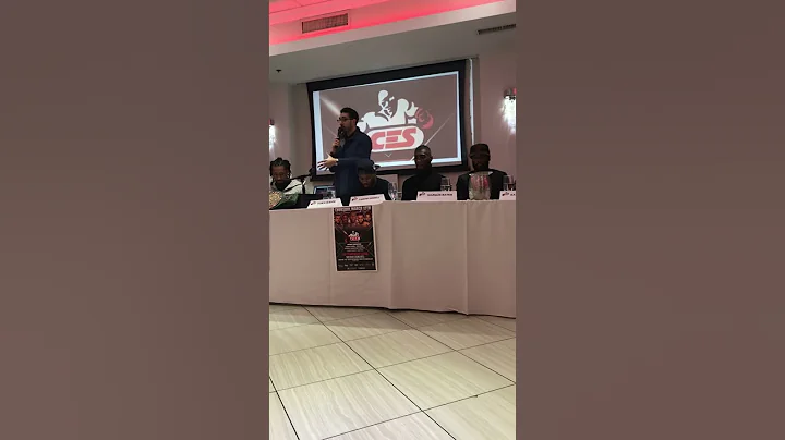 Michael Parente at CES Boxing Press Conference