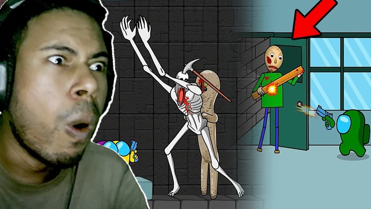 Mini Crewmates Kills EVERYONE...Including Baldi (Cartoon Animation) || Subroto Gaming 2.0