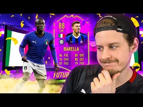 THE ITALIAN KANTE?! 88 FUTURE STARS BARELLA PLAYER REVIEW! FIFA 20 Ultimate Team