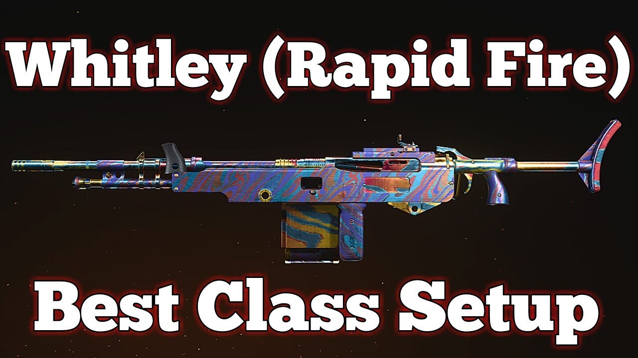 Call of Duty: Vanguard - New Whitley (Rapid Fire) Best Class Setup