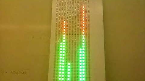 Arduino Audio Spectrum Analyzer with MSGEQ7 and WS2812