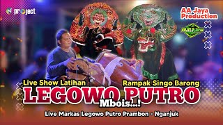 [Rampak Singo Barong] LEGOWO PUTRO Live Markas - Prambon - Nganjuk