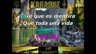 Video thumbnail of "CUANDO NADIE VE - MORAT KARAOKE (COVER)"