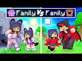 My WEREWOLF vs VAMPIRE Family In Minecraft!