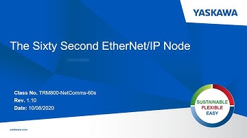 The Sixty Second EtherNet/IP Node