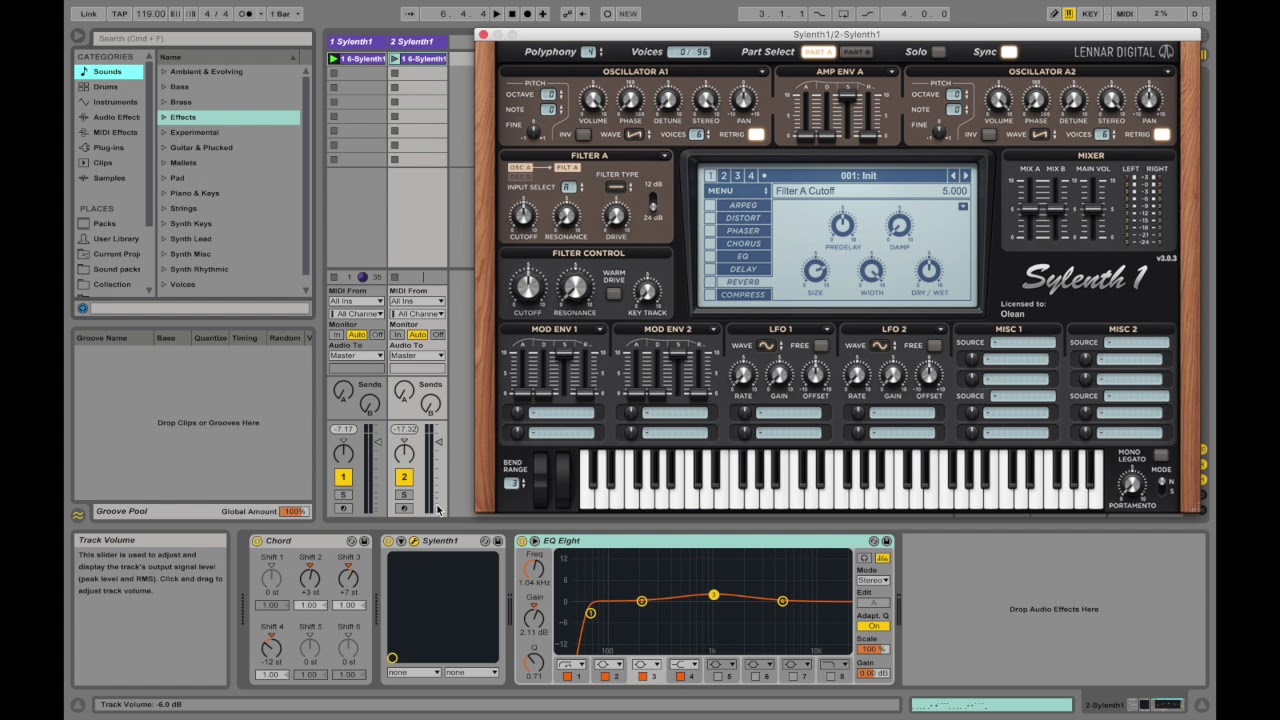 Huge Deep House Synth String Pad in Sylenth1 YouTube