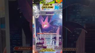 Crobat IR 93 Reveal! Chaos Rising Pull 🦇✨
