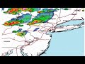 GWC Radar - Severe Thunderstorm Warning in Sussex County - July 3, 2025